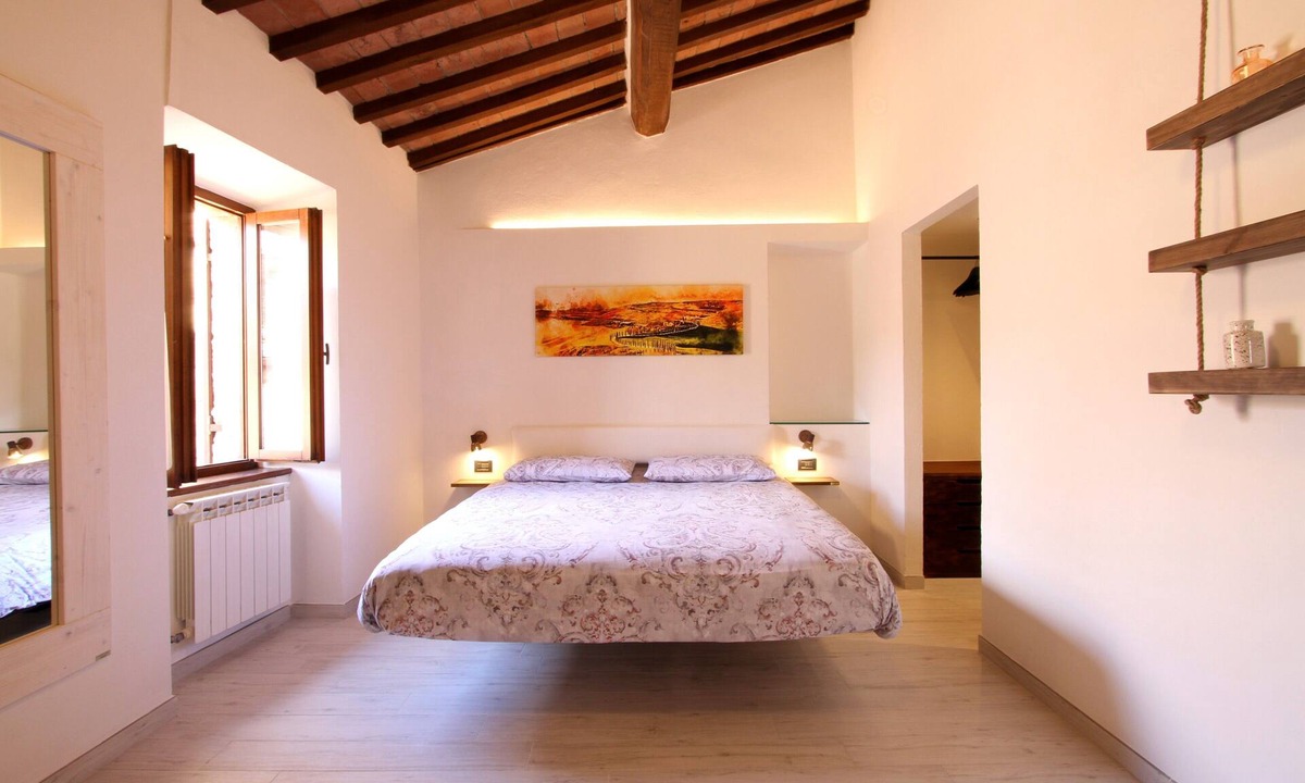 Monticchiello Apartment | The house in the village - Angelica apartment - Vald'Orcia