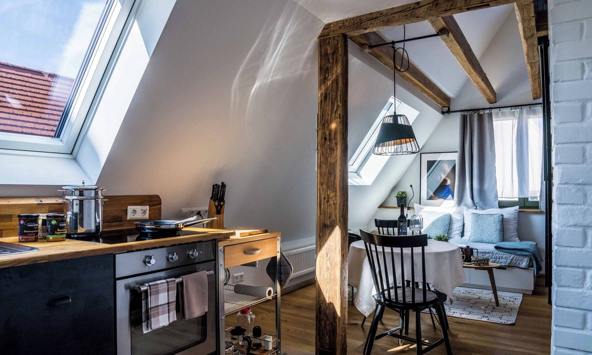 Besigheim Apartment | THE LOFT Studio approx. 40 sqm in the middle of the historic old town of Besigheim