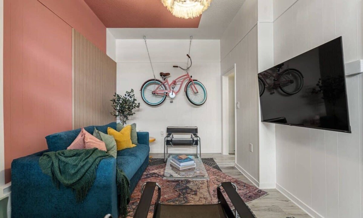 Drumheller Apartment | The Mango Vibrant Oasis Sleeps 4 Downtown Fun