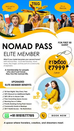 Gomti Nagar Hostel | The Nomad cave