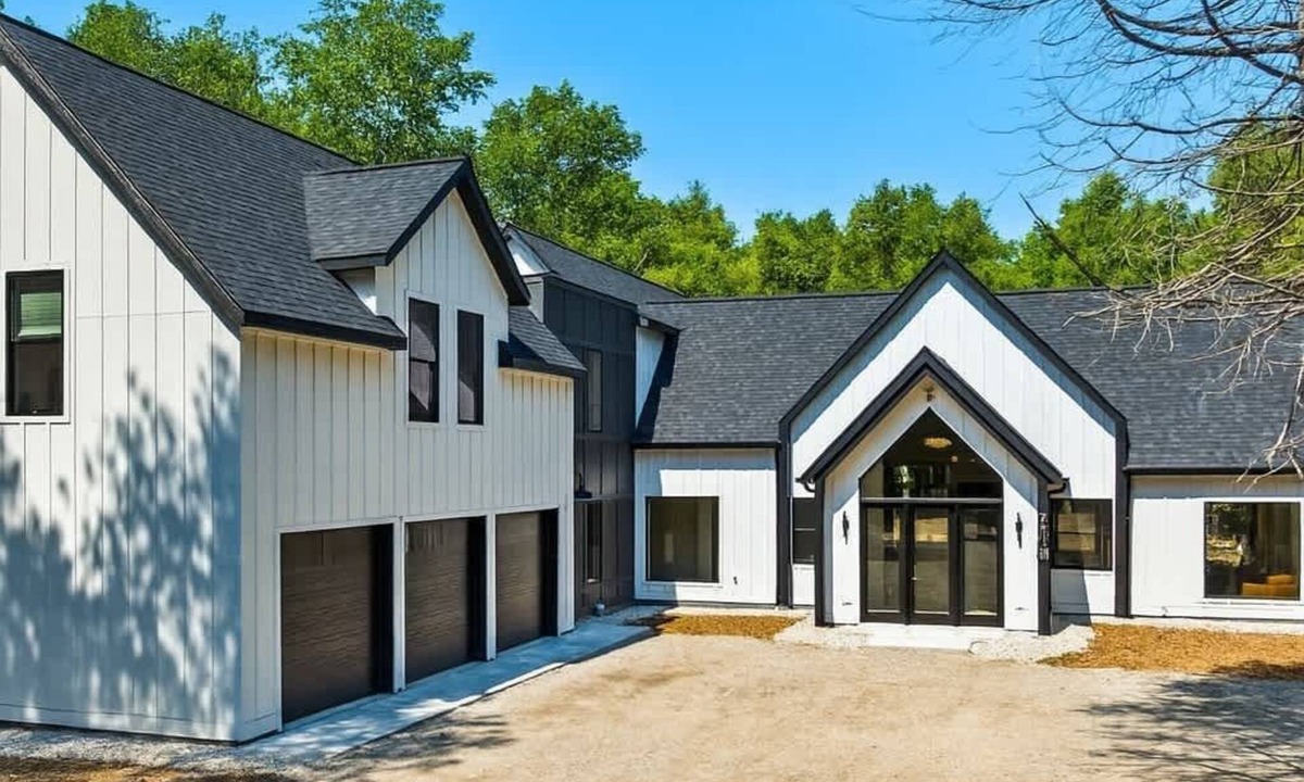 Egg Harbor House | The Point | Modern Retreat for Groups · Firepit