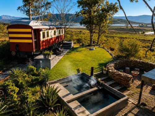 McGregor Villa | The Red Caboose Train Carriage