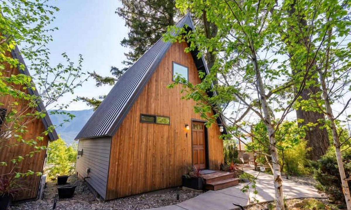 Stevenson Cabin | The Return to River A-Frame Cabin w/Mtn Views