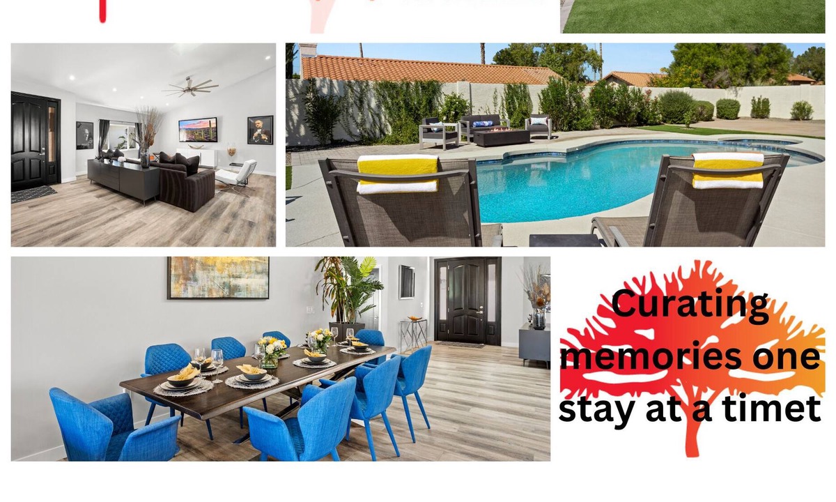 Moon Valley Vista House | The Secretariat Phoenix by PaseoHomesAZ with Pool, Basketball 1/2 Court & Casita