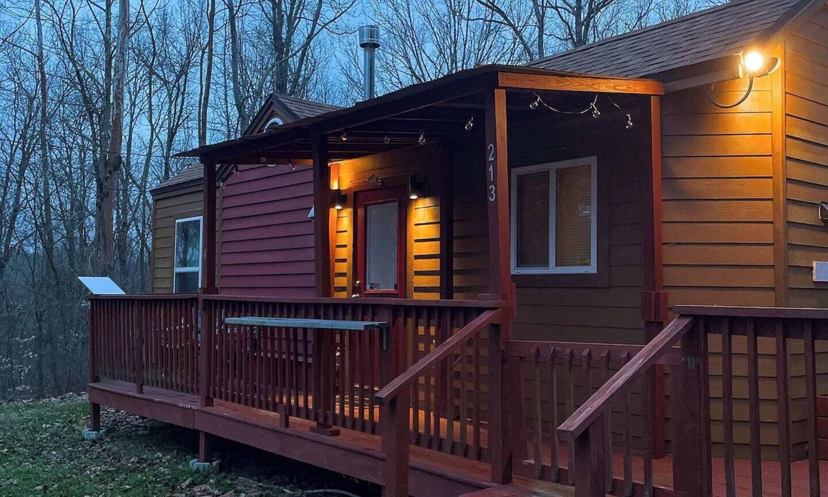 Parsons Cabin | The Self Care Tiny Cabin