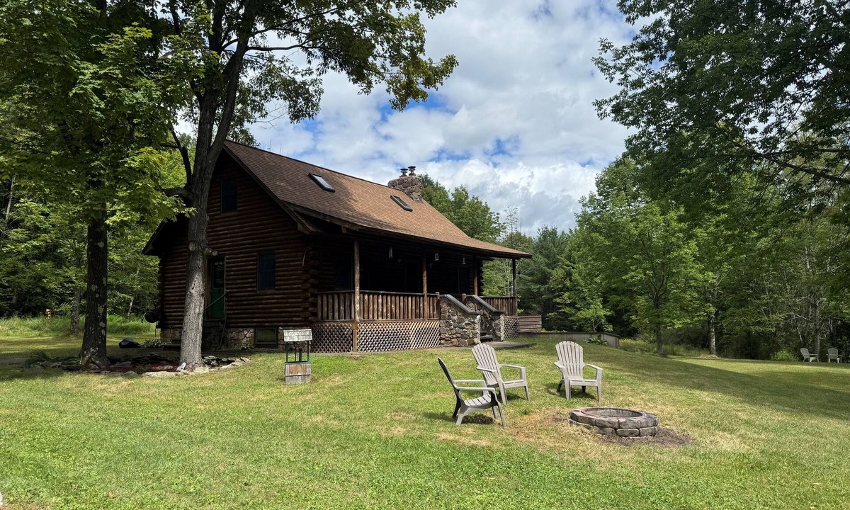 Otego House | The Trading Post - Peaceful log cabin in the woods, minutes to ASV