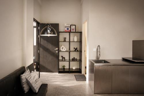 Bacolod Apartment | The Wittgenstein Project - Bauhaus Studio with Private Garden at Helvetia Heights