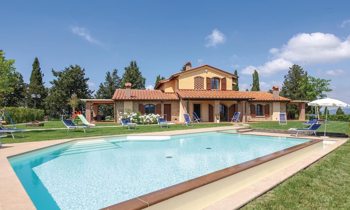 Lajatico House | This charming vacation home with private pool is situated in a splendid panoramic position on a hill