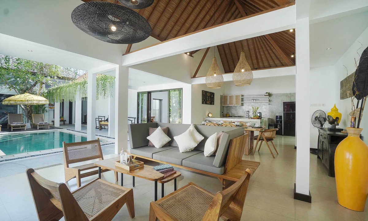 Drupadi Villa | Three bedrooms private Pool at Seminyak walking distance to Beaches