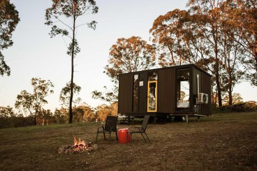 Rainbow Flat House | Three-Kalm & Four-Sol by Tiny Away