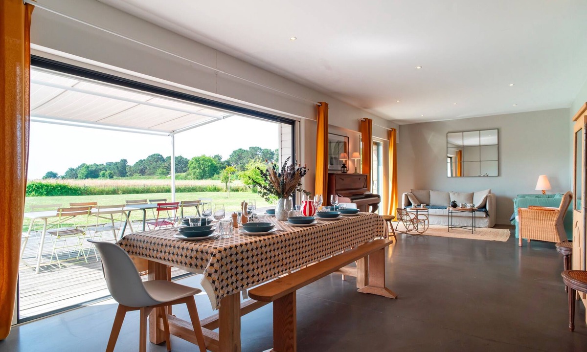 Saint-Philibert House | Ti Ar Mor Braz- Maison avec grand jardin