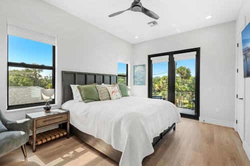 Cocoa Beach Villa | Tidal Tranquility - Luxe Beach Stay with Spa Hot Tub - Walk to Beach