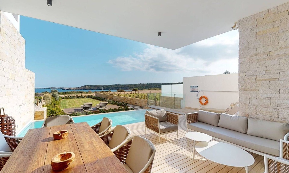 Cape Greko Villa | Timeless Cyprus Beachfront Villa | Villa Melpomene | 5 BDR | Private Pool |.