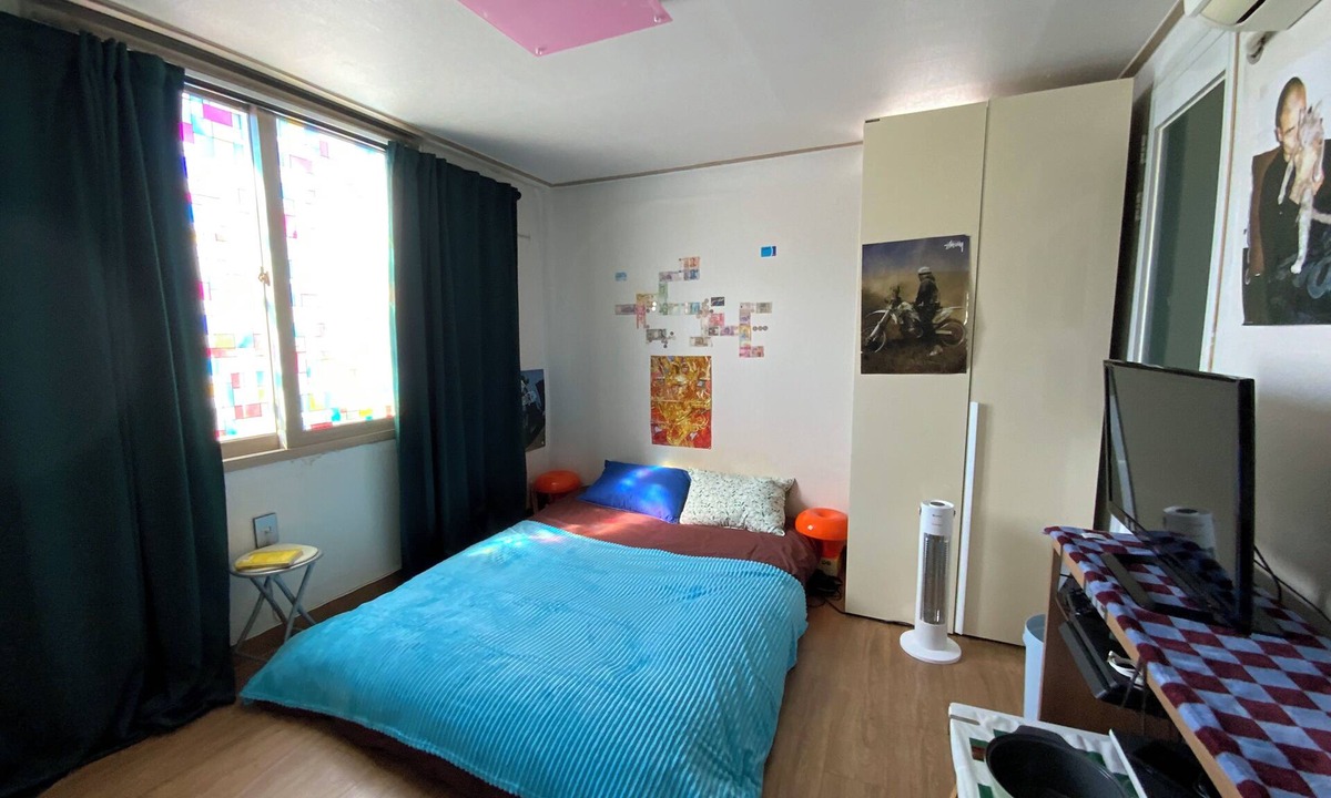 Sasang-gu Apartment | Tiny and Colorful Studio in Busan near Dongseo University with free parking lot