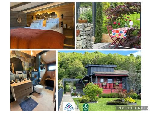 Echenoz-la-Meline House | TiNY HOUSE LE CHALET LIT KING SIZE -TERRASSE - PETIT DÉJEUNER-CLIMATISATION -PARKING