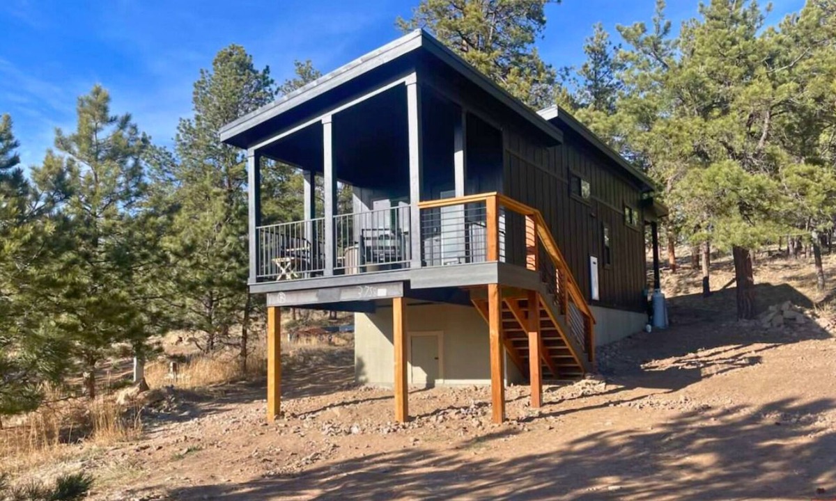 Lake George Cottage | Tiny House on Ranch · Stargazing + Fire Pit