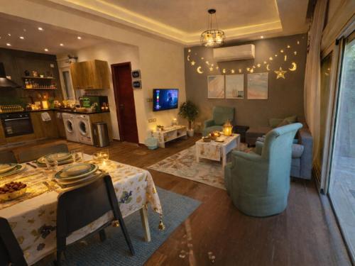 Sheikh Zayed City Apartment | Top rated 1 BR with private garden in Karma Sheikh Zayed - only families & single travelers