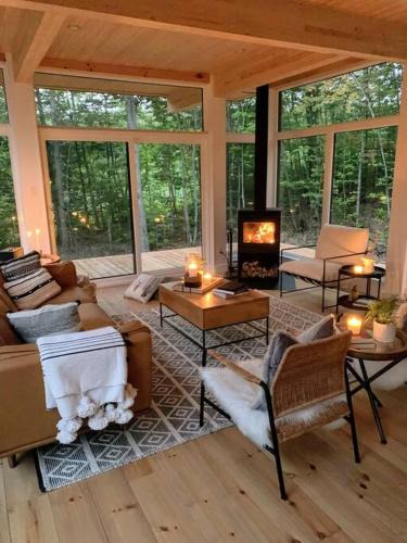 La Conception House | trähus tremblant