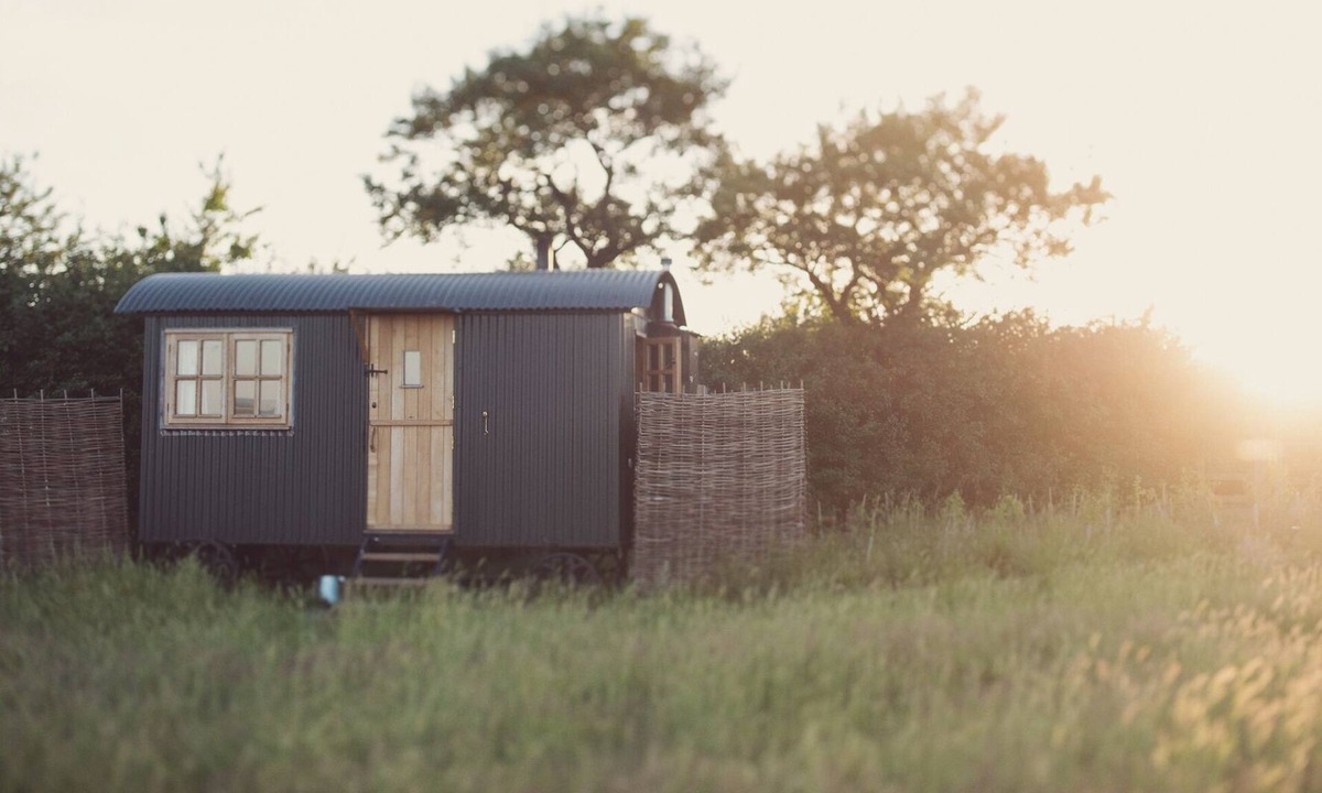 Minster on Sea Cabin | Traditional shepherd's huts in the middle of a National Nature Reserve.