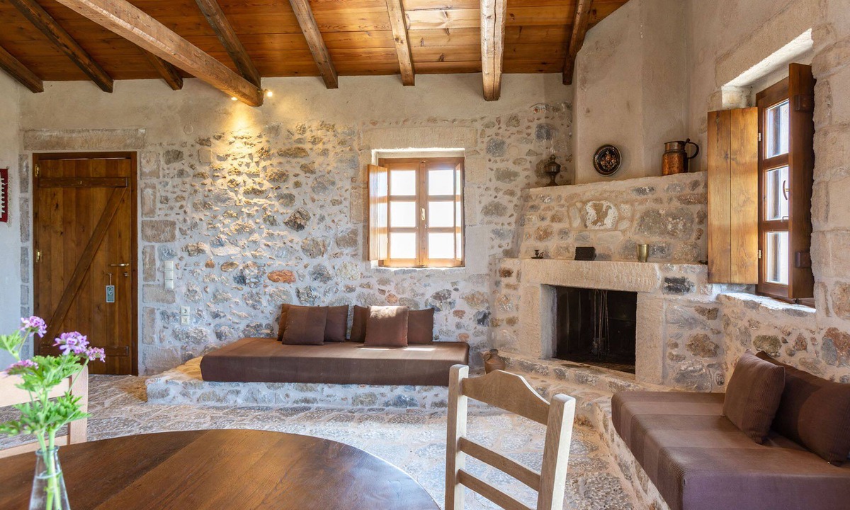 Riglia House | Traditional Stone House in Stoupa | Savory