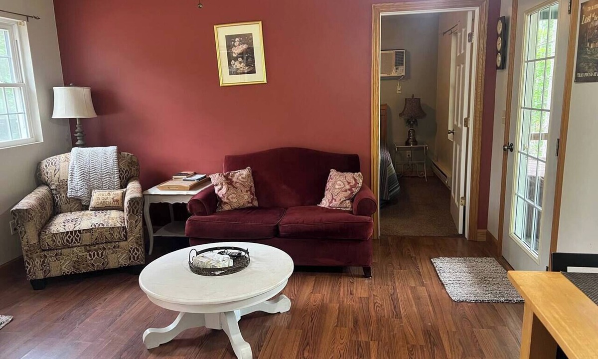 Harrison Cabin | Tranquil 1-bedroom cabin with AC in charming Harrison