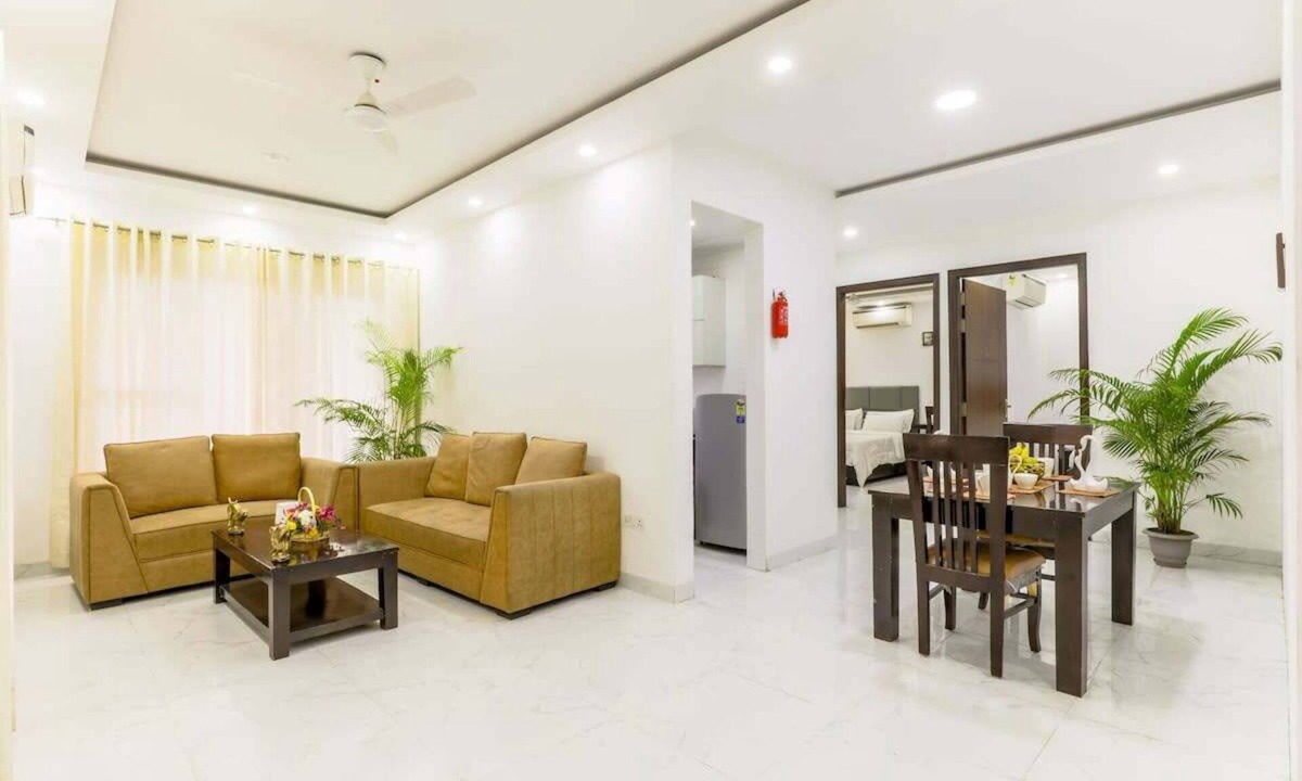 Sushant Lok Apartment | Tranquil 2BHK Oasis in the Heart of Gurugram