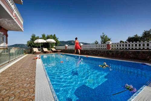 Termenades Villa | Tranquil Corfu Villa 3 Bedrooms Villa Chrinos Gated Pool