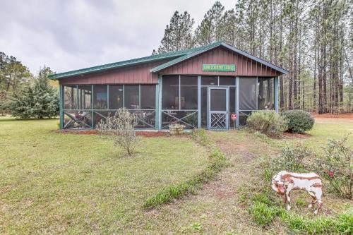 Barnesville Apartment | Tranquil Fairmont Studio w/Patios - Pets Welcome!