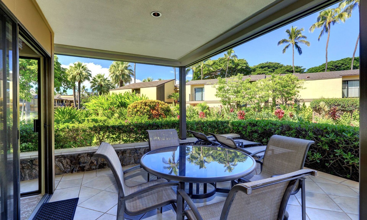 Wailea Condo | Tranquil Garden Oasis Steps from Oceanfront Pool & Ulua Beach - Elua 909