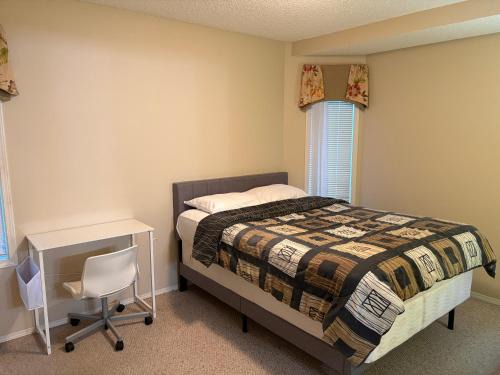 West Edmonton House | Tranquil Master bed Room Westside Room One