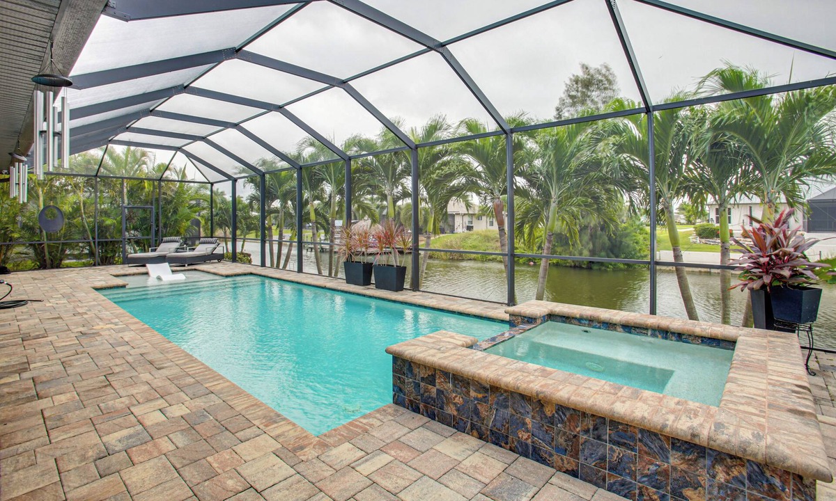 Trafalgar House | Tranquil Waterfront Home w/Pool in Cape Coral!