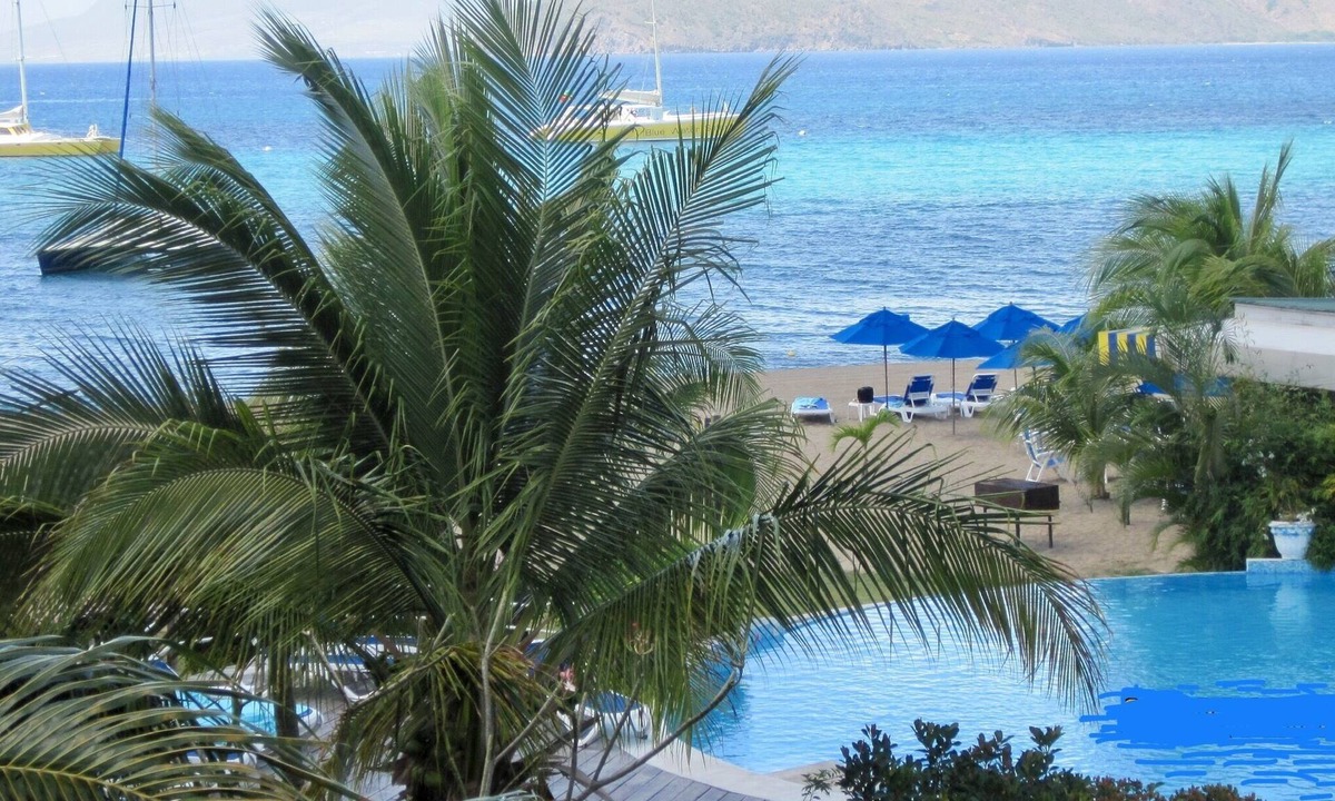 Cotton Ground Villa | Tranquility Beach Villa on the beach