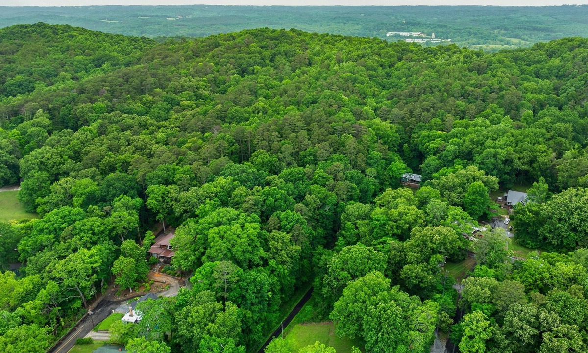 Fort Payne Cottage | Tranquility Hideaway Cottage | Downtown Fort Payne | 2+ Wooded Acres | Wi-Fi
