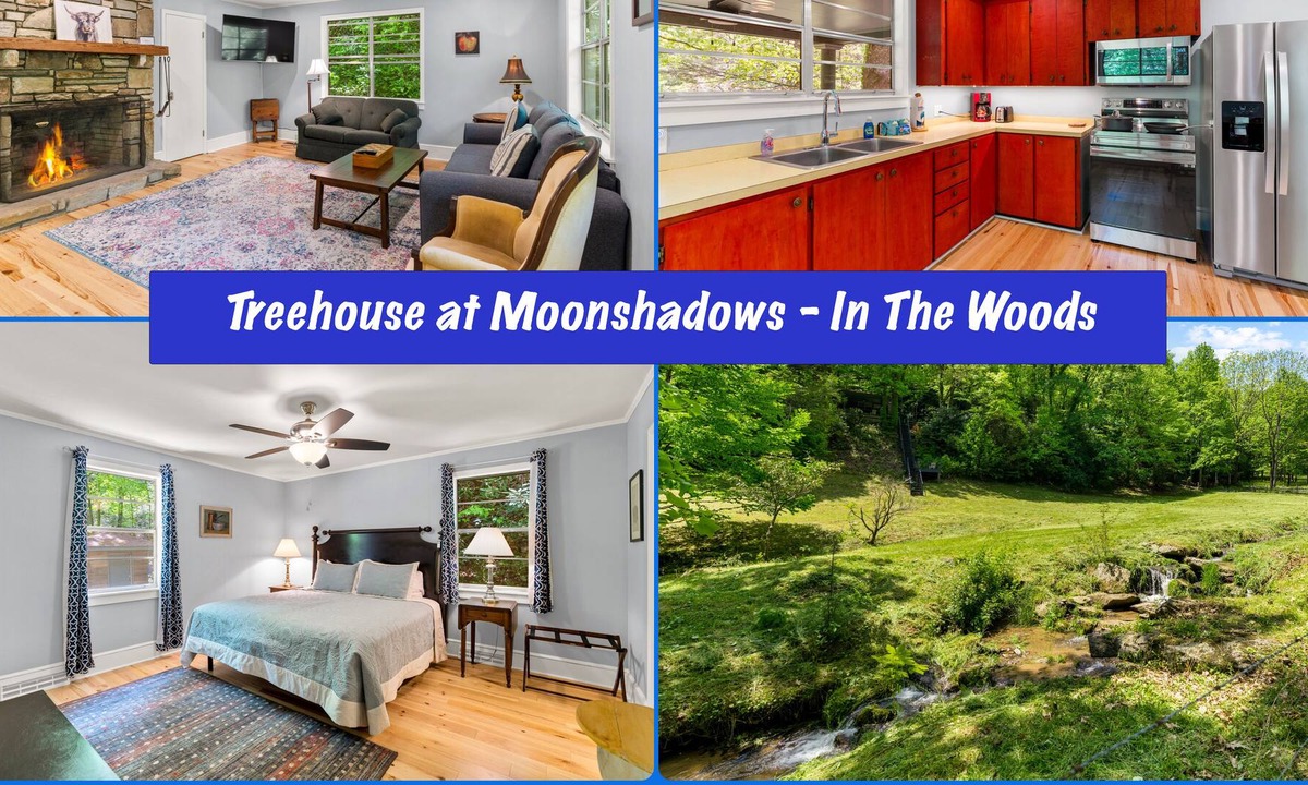Skyland Cabin | Treehouse - Renovated 3 bd/2ba private with room to explore