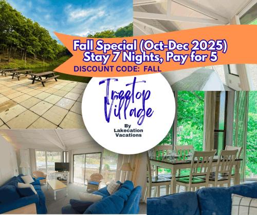 Village of Four Seasons House | Treehouse Treetop Village106-3Bed3BAPools-8PP
