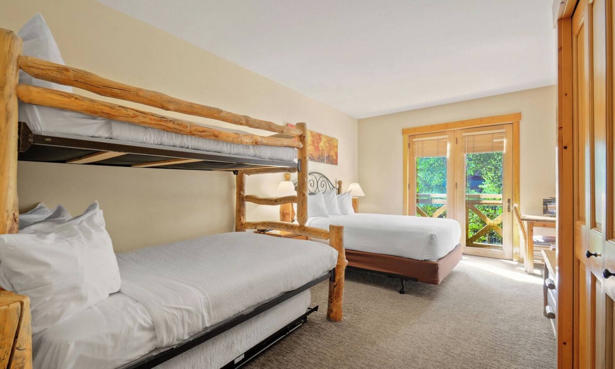 Copper Mountain Village Hotel | Tucker Mountain Hotel Style Room with 2 Beds #209A by RedAwning