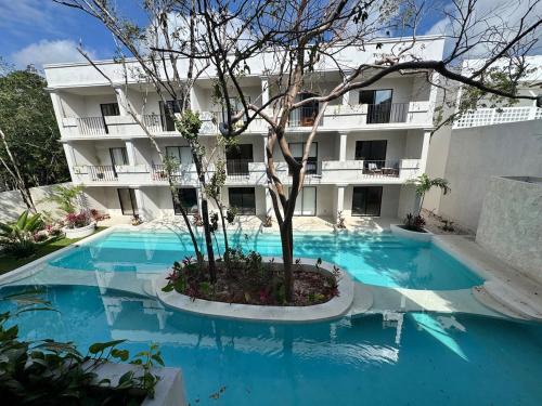 Tulum Apartment | Tulum Jungle loft with Pool and rooftop near Beach and Cenotes and dowtown! Fast WiFi! Perfect for Expats