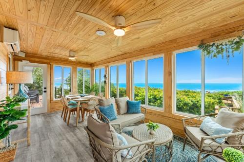 Atlantic Shores House | Turtle Haven - Luxury Beachfront Villa on Sea Turtle Nesting Grounds - Heated Pool & Spa