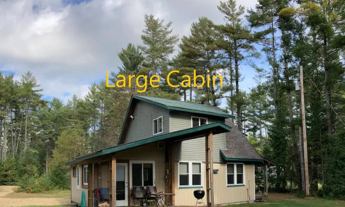 North Hudson Cabin | Two Adirondack cabins with mountain views and river access