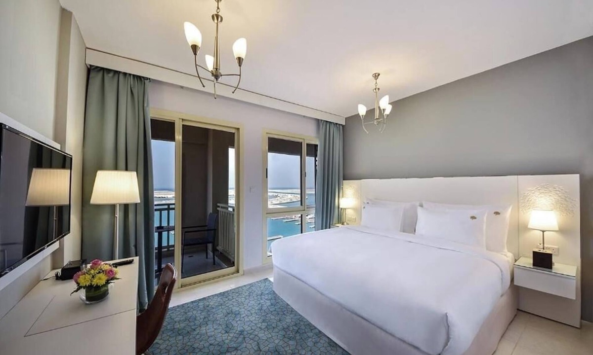 Mina Al Arab Apartment | Two Bedroom Apartment Sea View Near Lagoon Marina