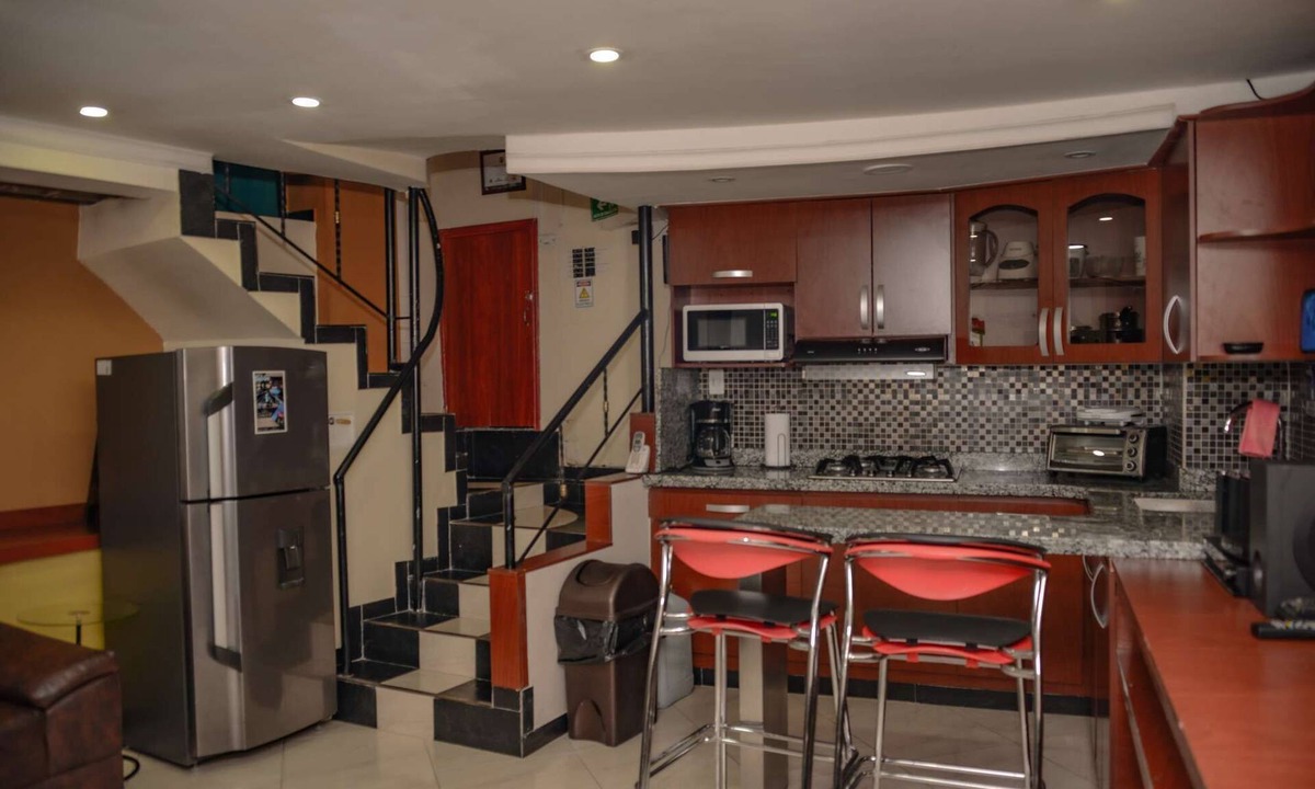 El Poblado Apartment | Two Bedroom Duplex apartment AC Hot tub Security