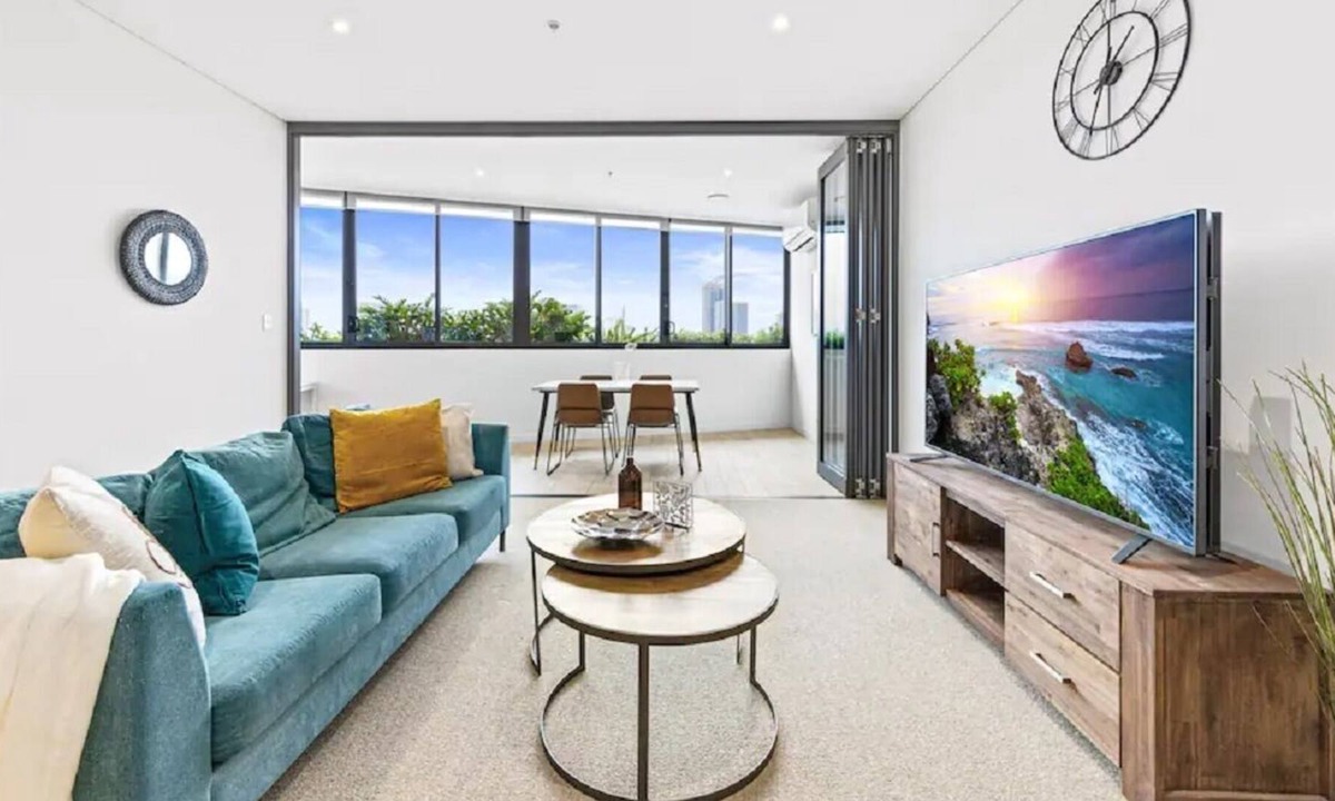 Sydney Olympic Park Apartment | Two Beds WATER&BRIDGE View 9th lv Masterpiece 02