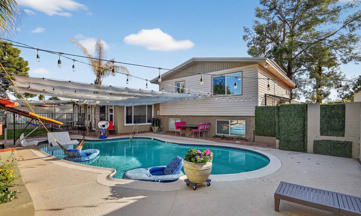 Dobson Ranch House | Two Homes w/Pool, 8BR Mesa Retreat, Sleeps 24