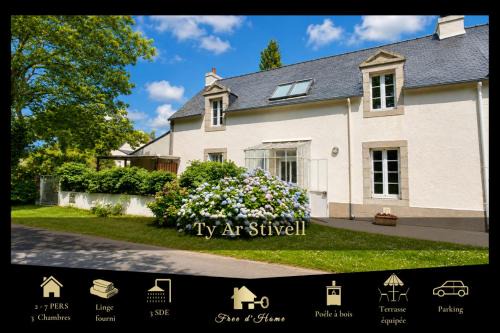 Moelan-sur-Mer House | TY AR STIVELL, l’équilibre entre terre et mer 4-7 personnes à MOELAN SUR MER