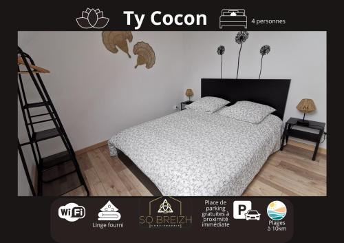 Melgven Apartment | * Ty cocon * wifi * parking * moderne *