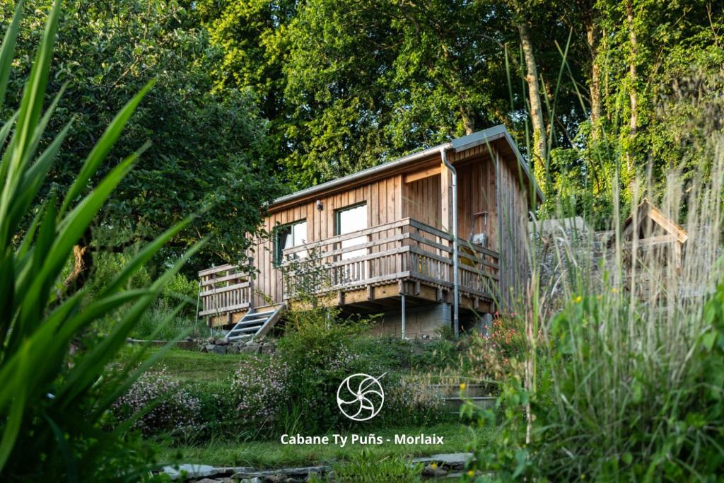Morlaix Ski Chalet | Ty Puns - Cabane écoresponsable dans un espace verdoyant en centre-ville