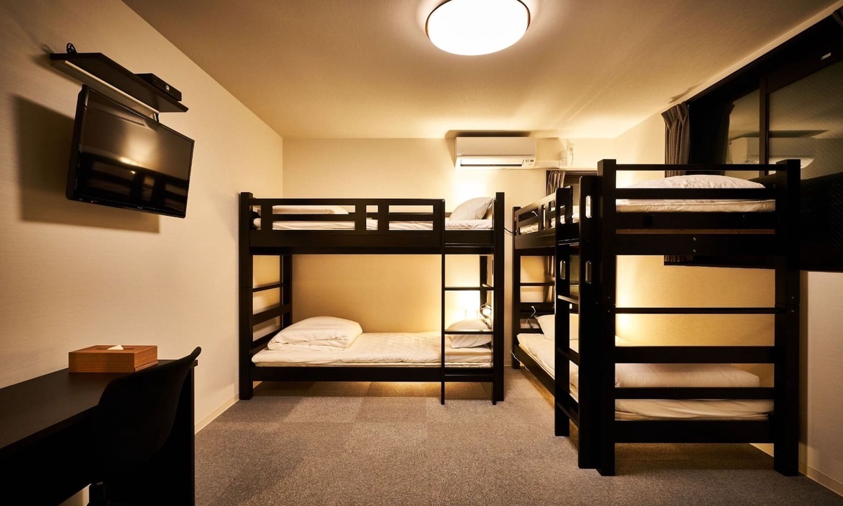 Ukyo Ward Apartment | Type B Bunk bedsBunk room maximum 4 people Nonsmoking/Kyoto Kyōto