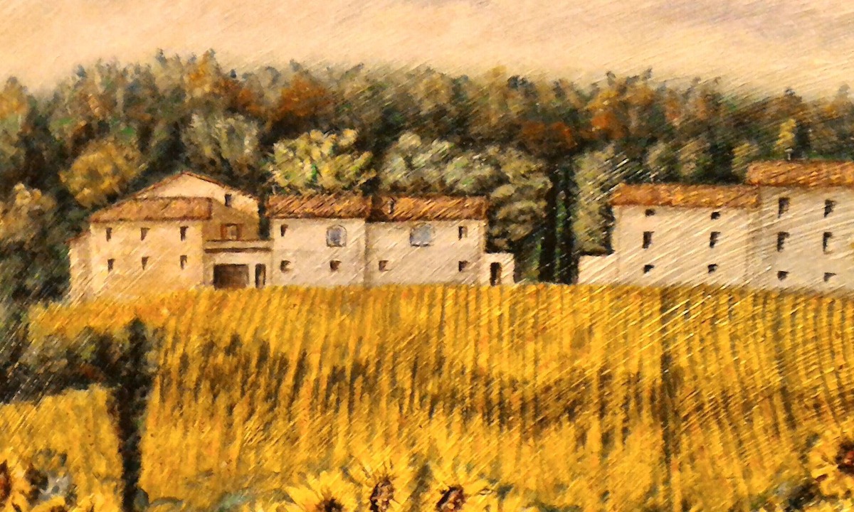 Fighille House | Typical house - Apartment in a farmhouse with pool and panoramic views