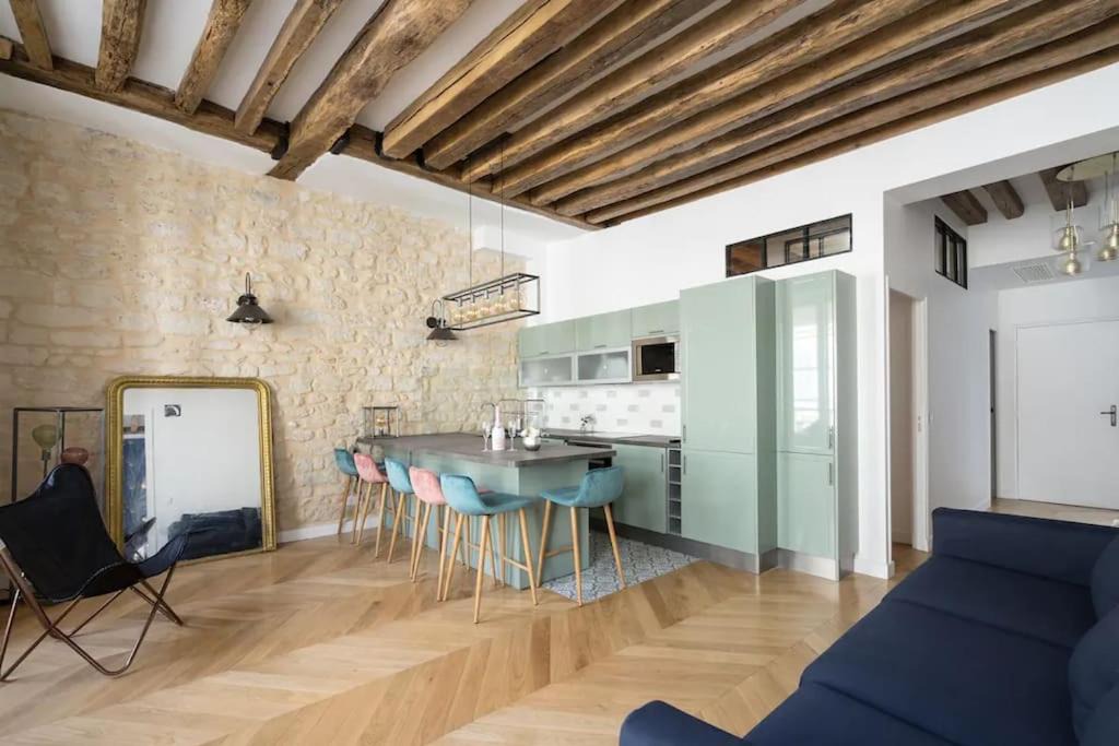 Vivienne Apartment | Typical Parisian Flat#3Bedrooms#Opera#Louvre
