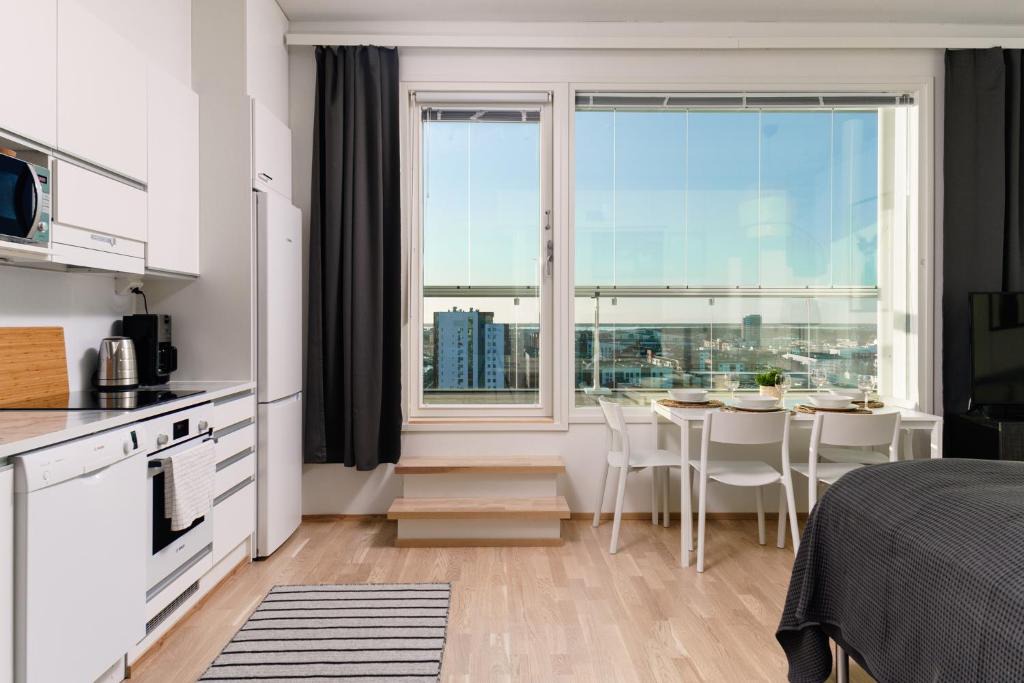 Oulu Apartment | ULEABO Penthouse Studio with a Stunning View in Oulu!